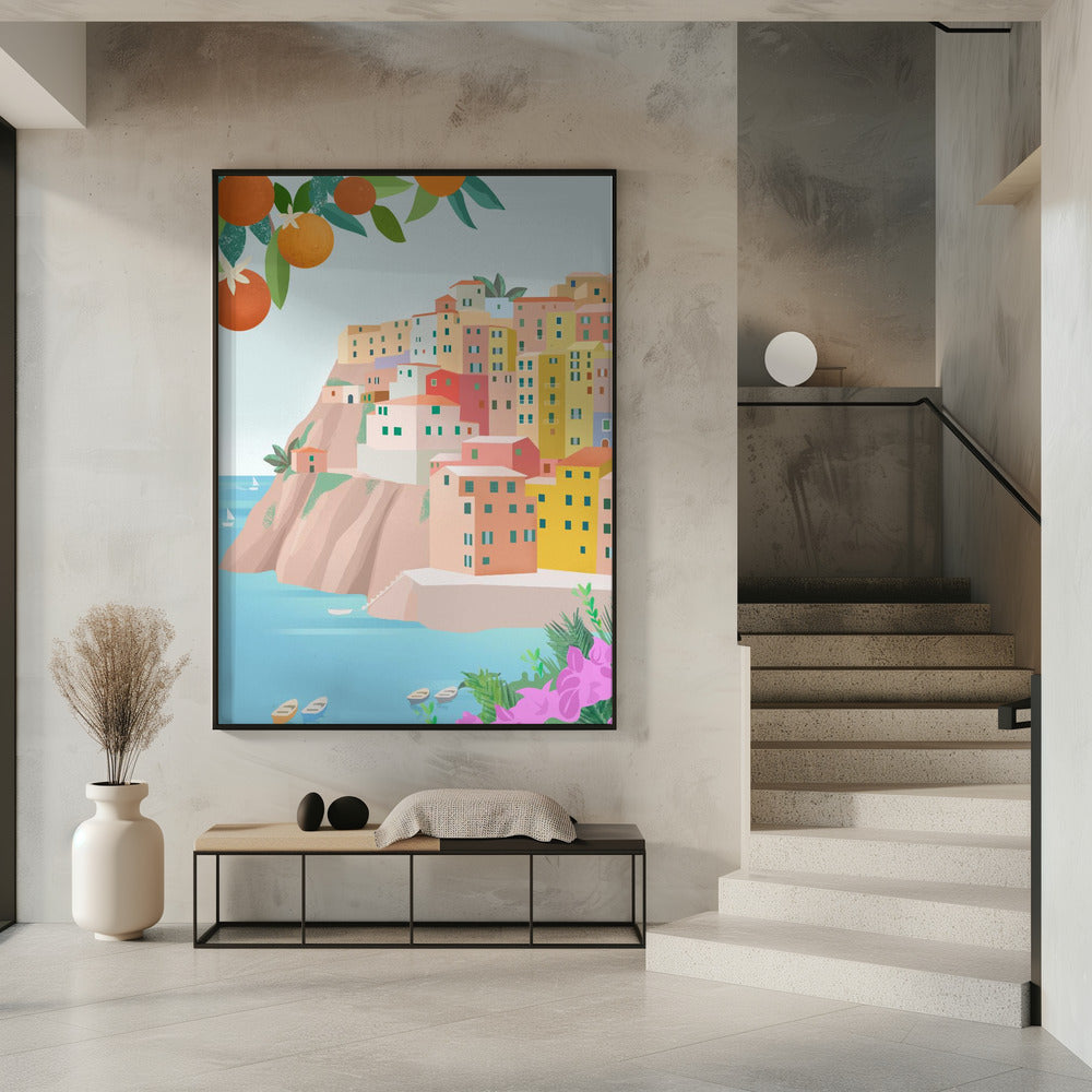 Cinque Terre, Italië | Poster