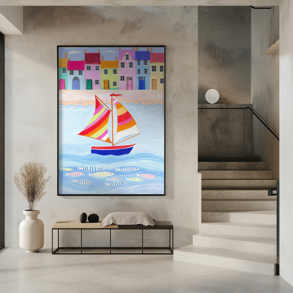 De vissersboot | Poster