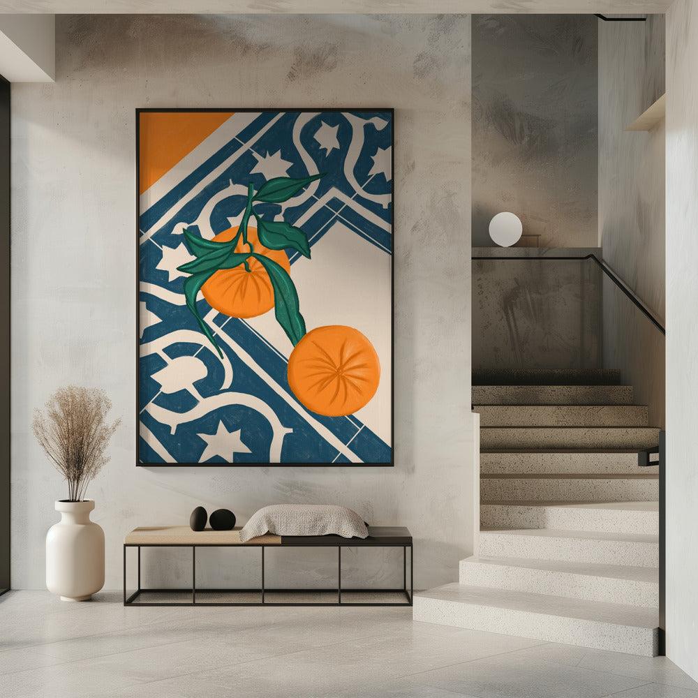 SUMMER MANDARINS | Poster