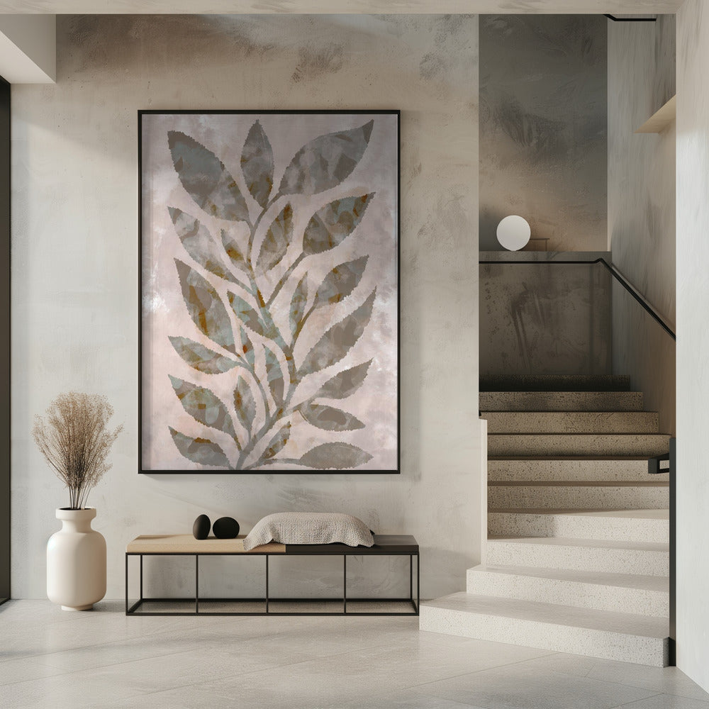 Abstracte bladeren | Poster
