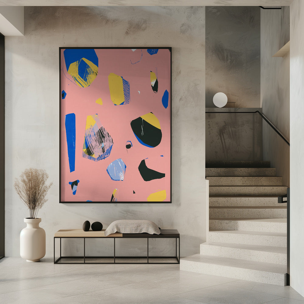 Rocks Pink | Poster