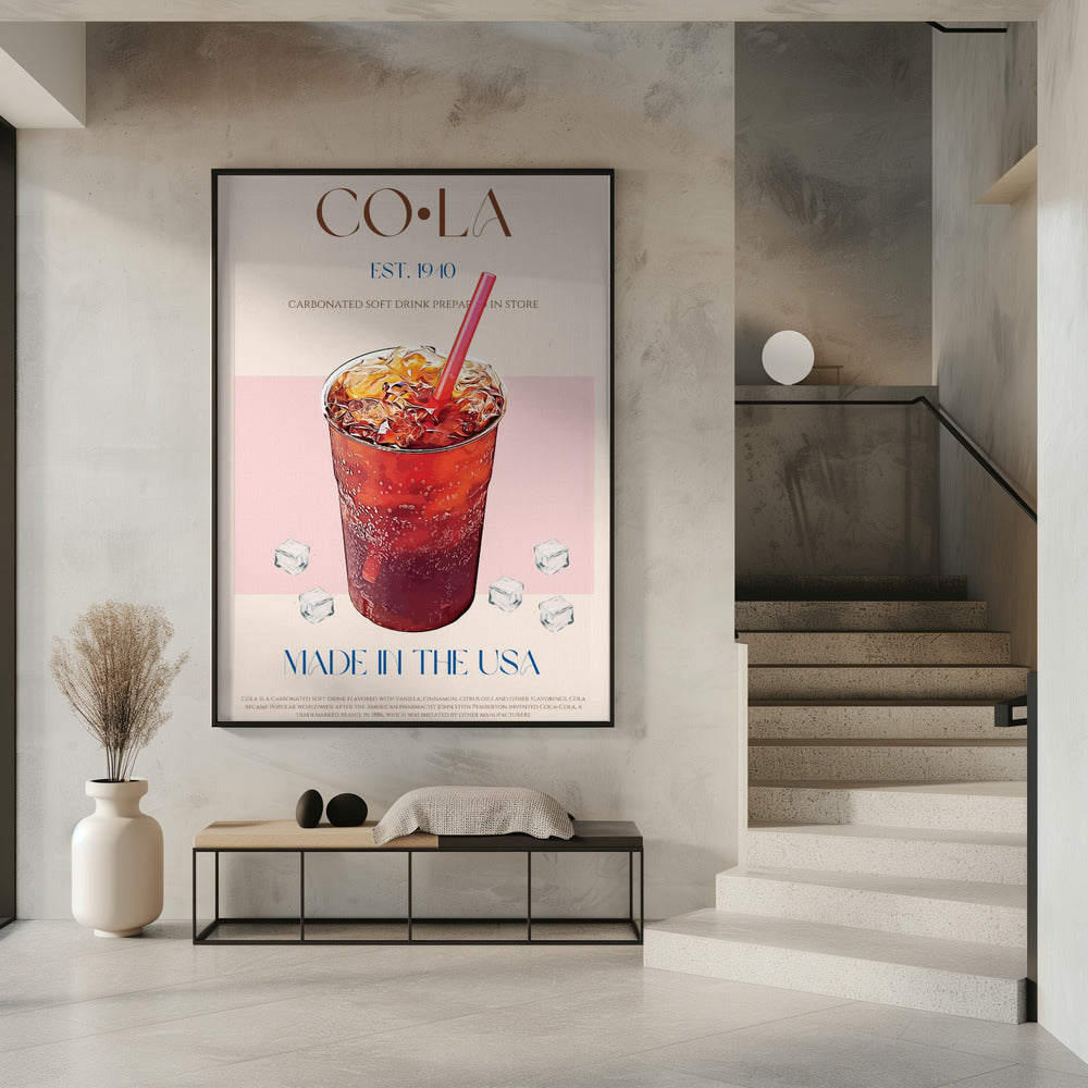 Gekoelde Cola Delight | Poster