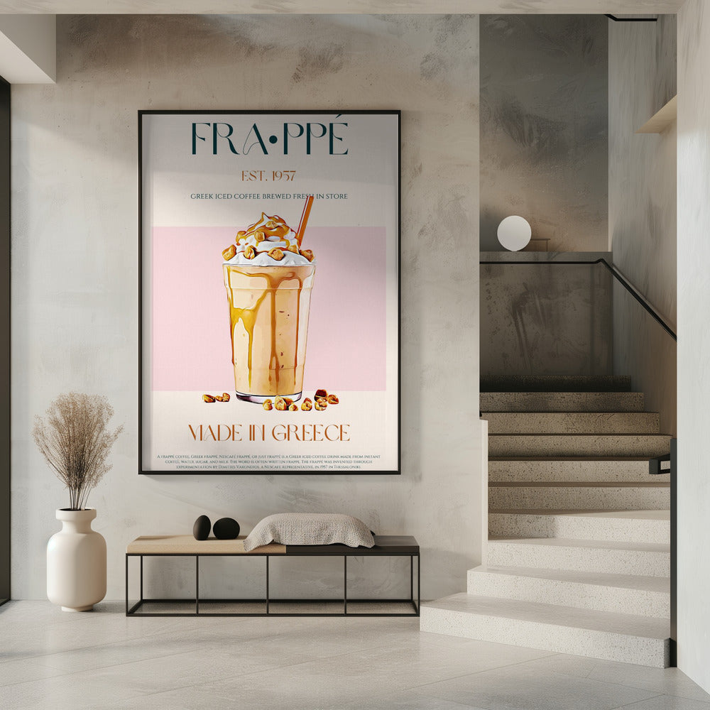 Griekse Frappe Delight | Poster