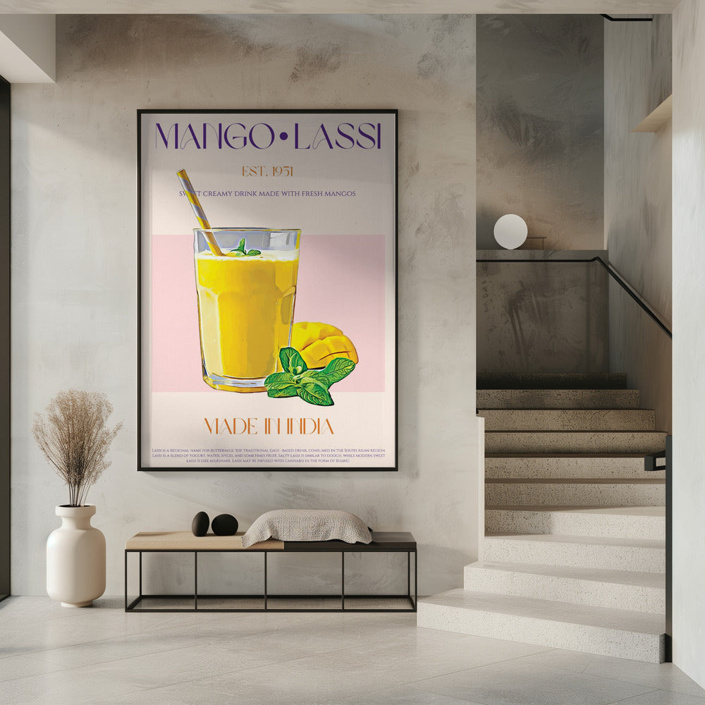 Mango Lassi Delight | Poster