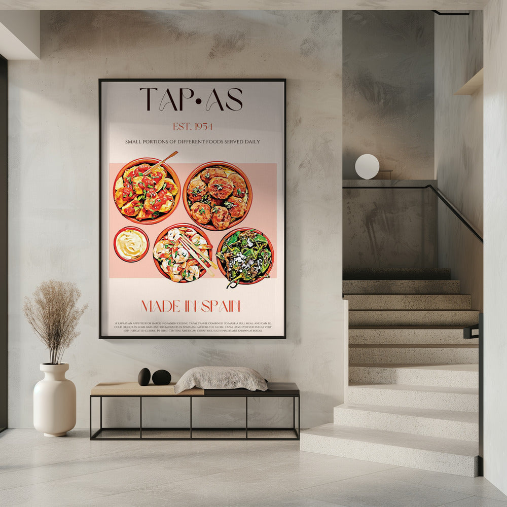 Flavorful Spanish Bites | Poster