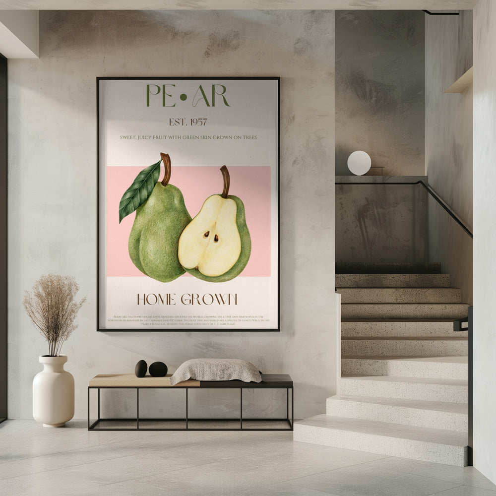 Sappige perenlekkernij | Poster