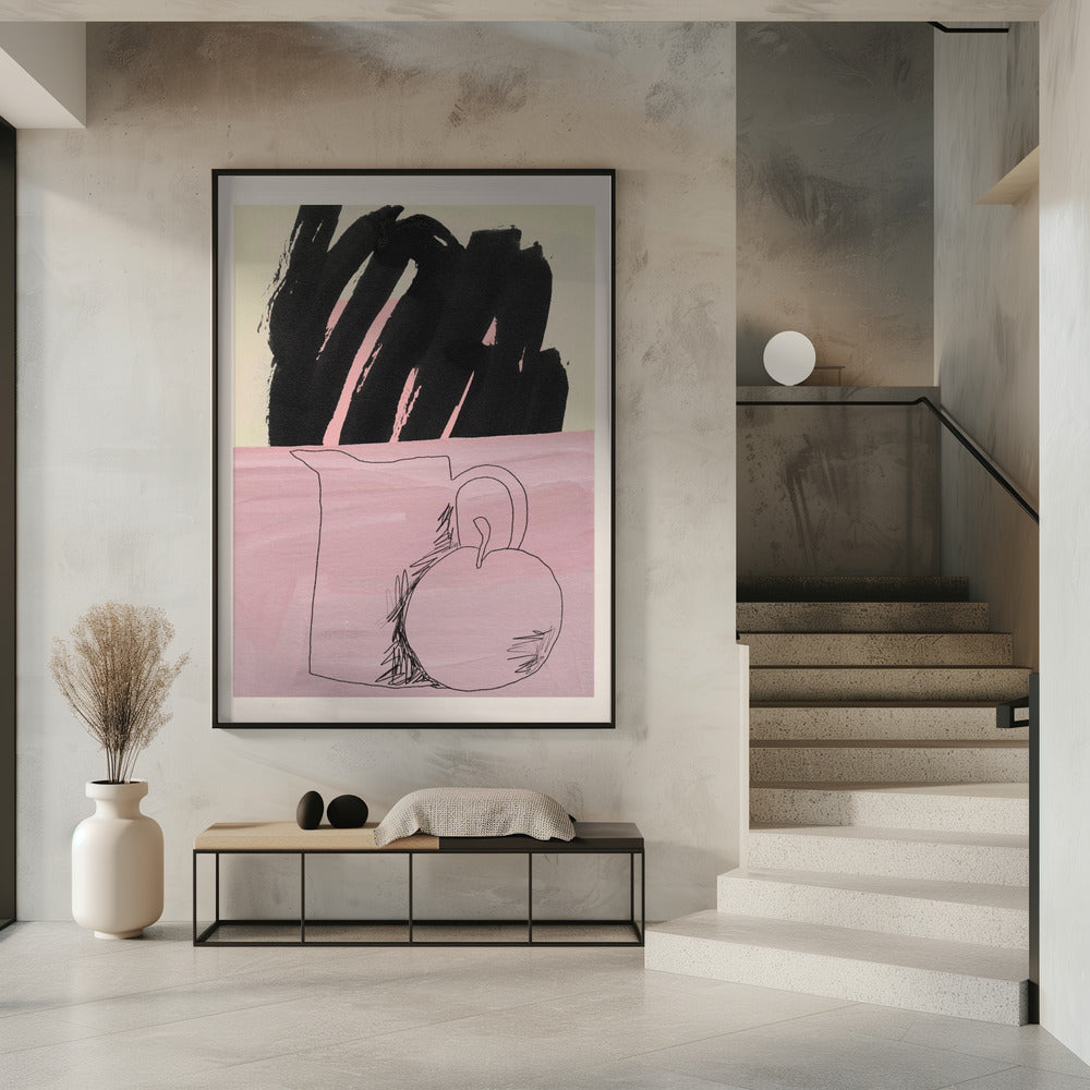 Abstracte elegantie | Poster