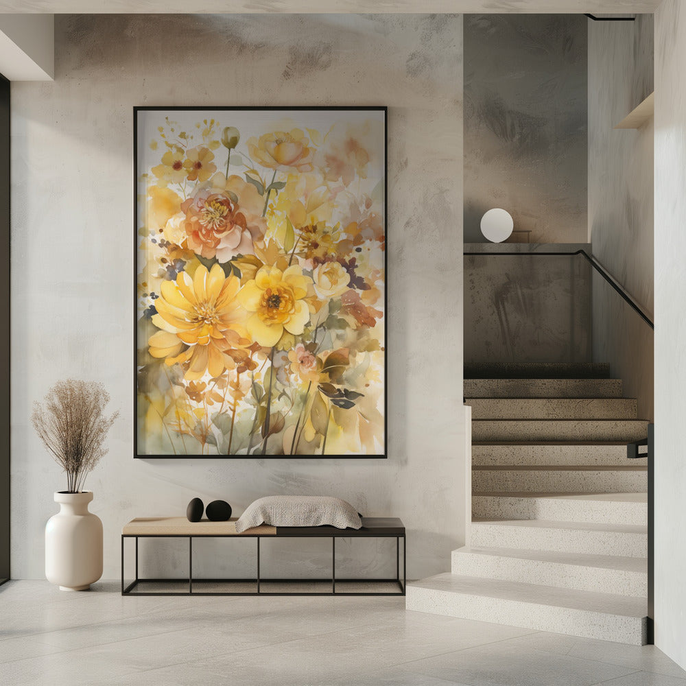 Summer Flowers No 1 | Poster
