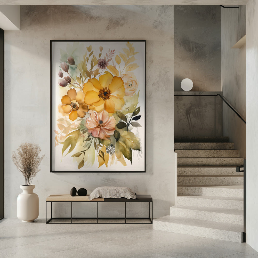 Summer Flowers No 5 | Poster