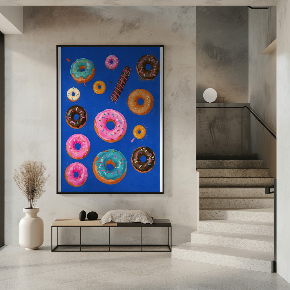 Donut Delight Canvas | Poster