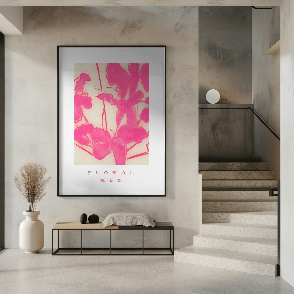 Bloemenrood | Poster