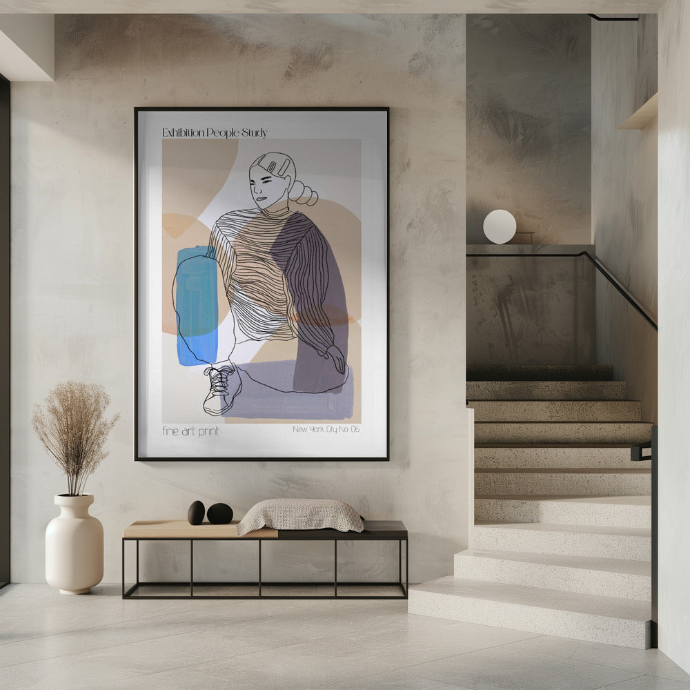 Abstracte elegantie | Poster