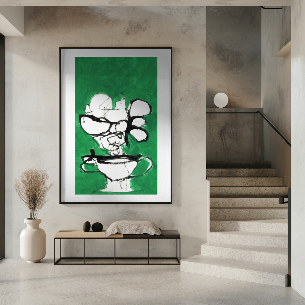 De Lijn van Overvloed: Fruit Bloemenschaal 1 | Poster