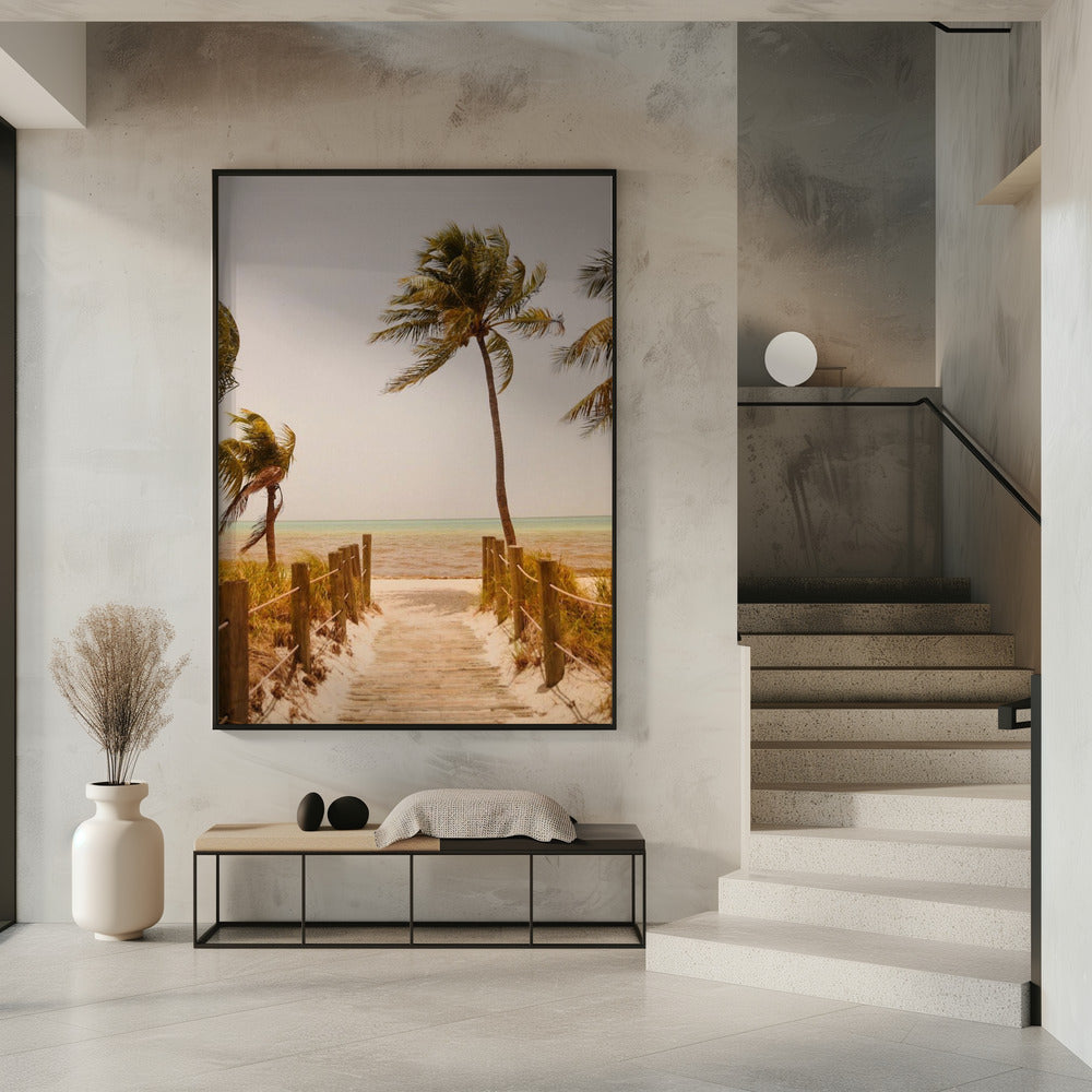 Tropische paradijsvibes | Poster