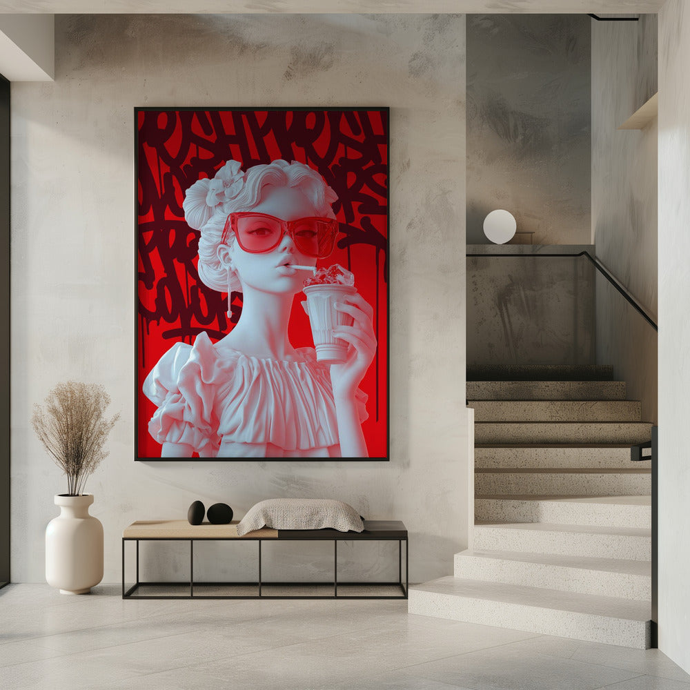 Cherry Sips | Poster