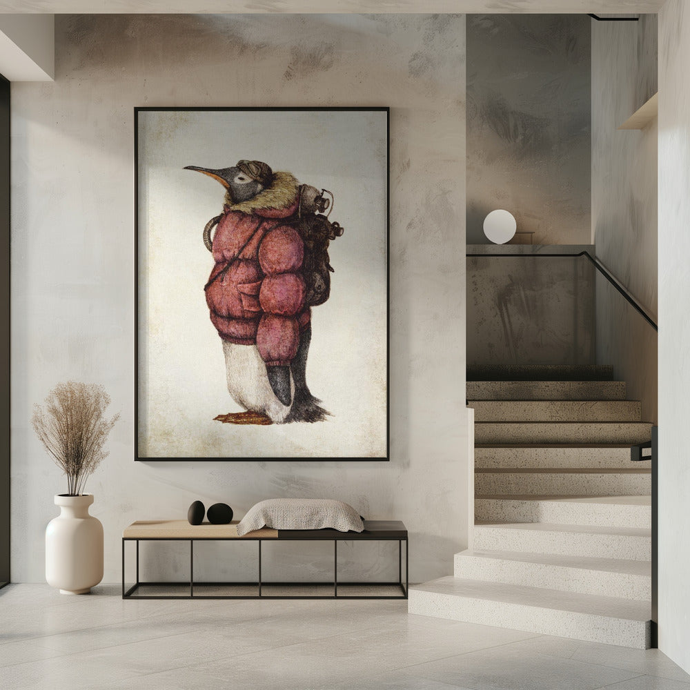 Hemelgebonden pinguïn | Poster