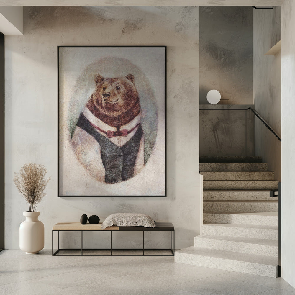 Oude heer | Poster