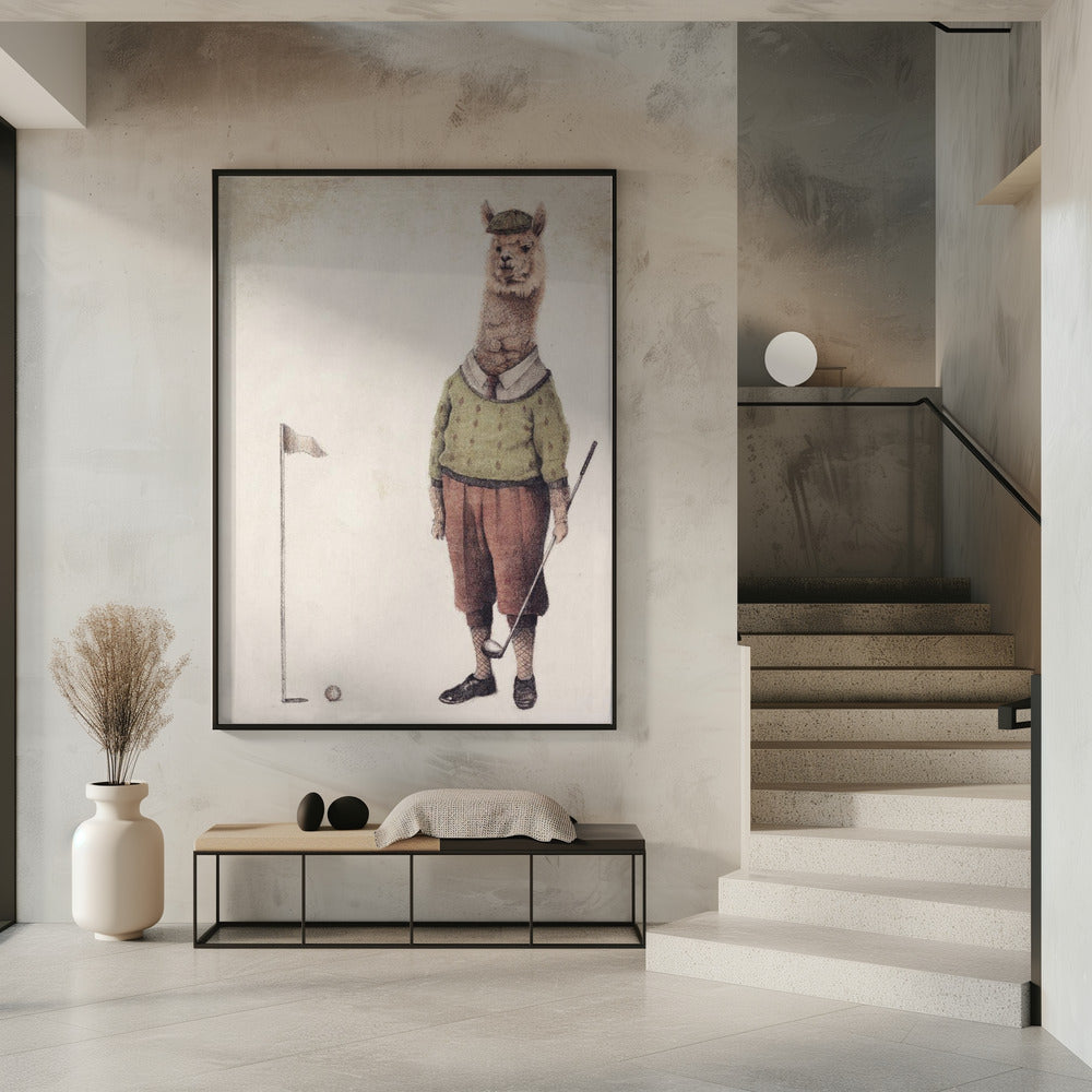 Alpaca Golfclub | Poster
