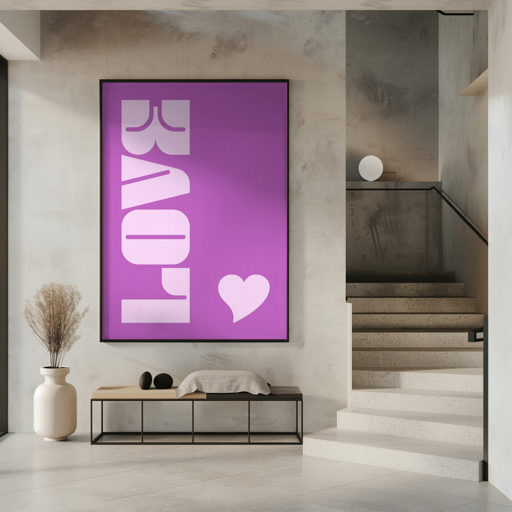 Purple Love Vibe | Poster