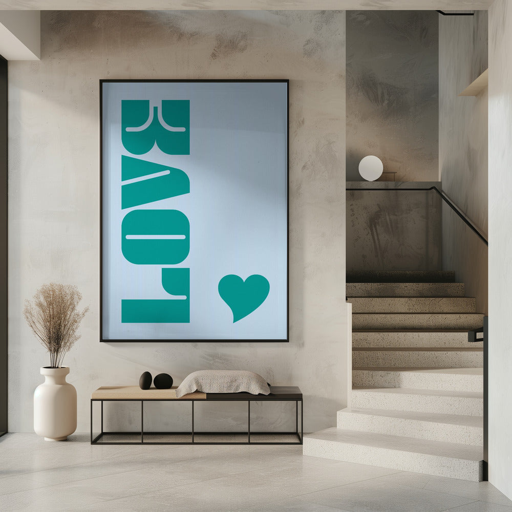 Vertical Love Essence | Poster