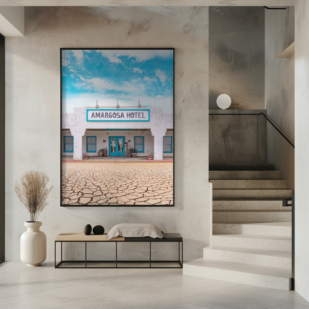 Historisch Amargosa Hotel en Opera House in Death Valley Junction, Californië | Poster