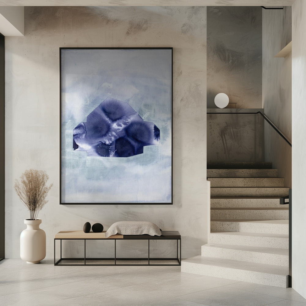 Enigmatic Indigo Haven | Poster