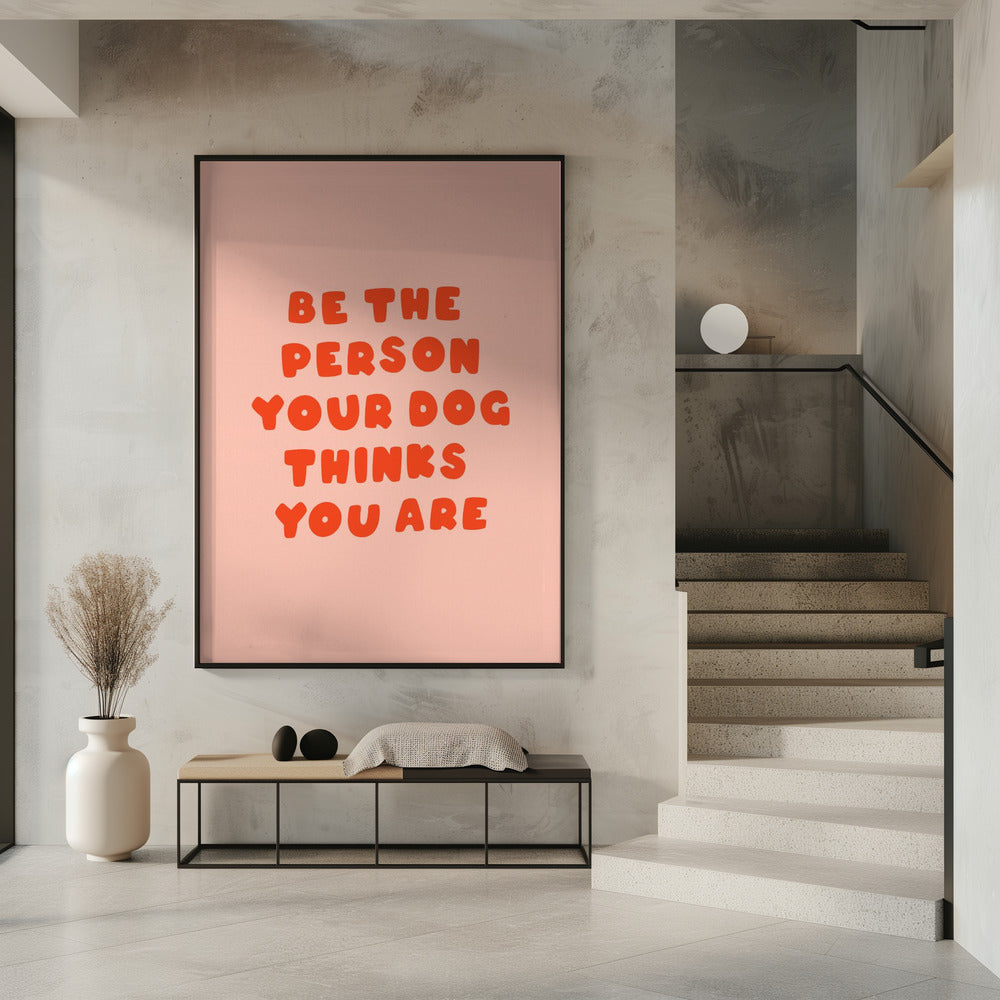 Typografie voor hondenliefhebbers | Poster