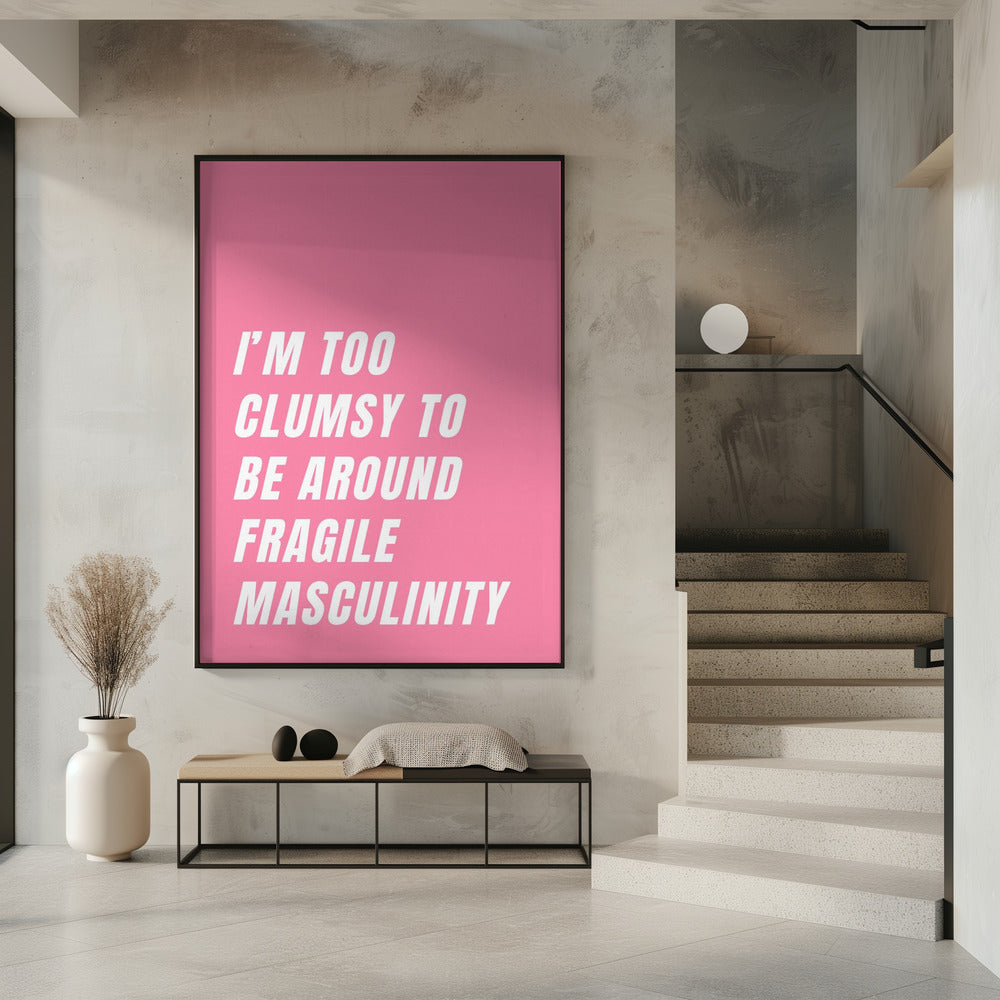 Onhandigheid ontmoet kwetsbaarheid | Poster
