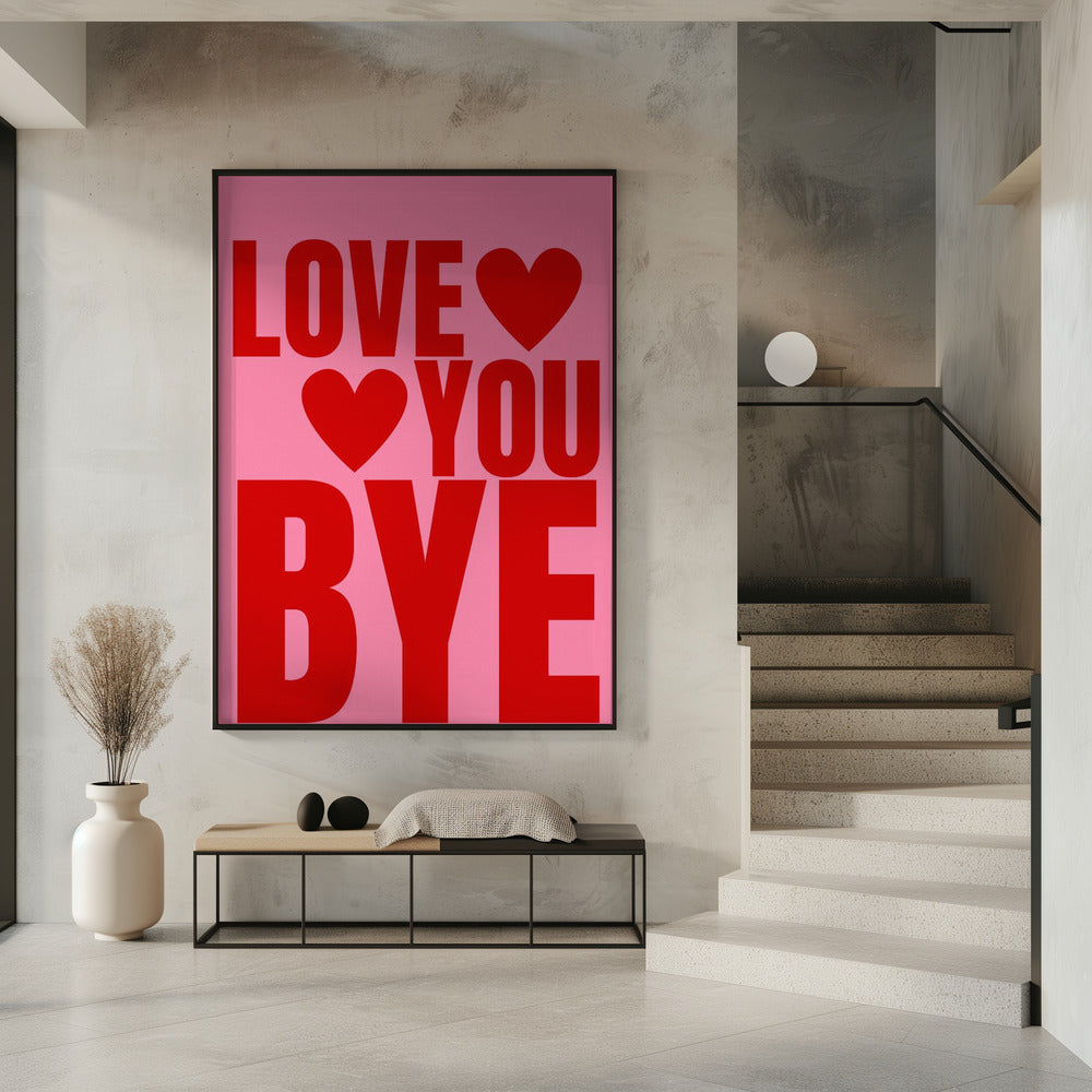 Bold Farewell Love | Poster