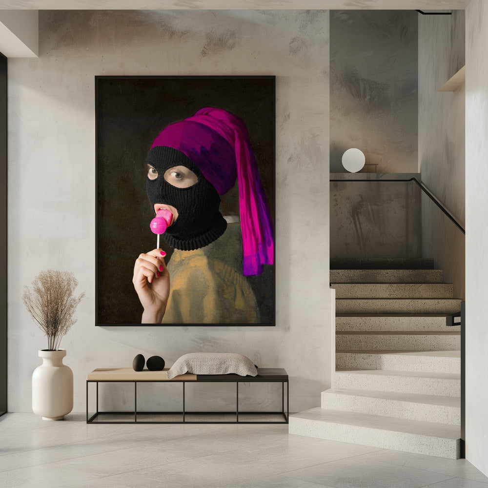 Girl in Balaklava | Poster