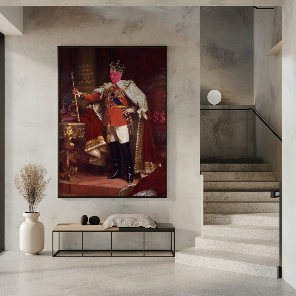 Royal Figure in Regalia | Poster