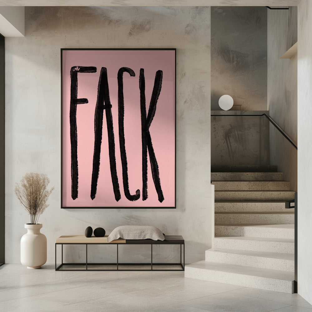 Bold Black Expression | Poster
