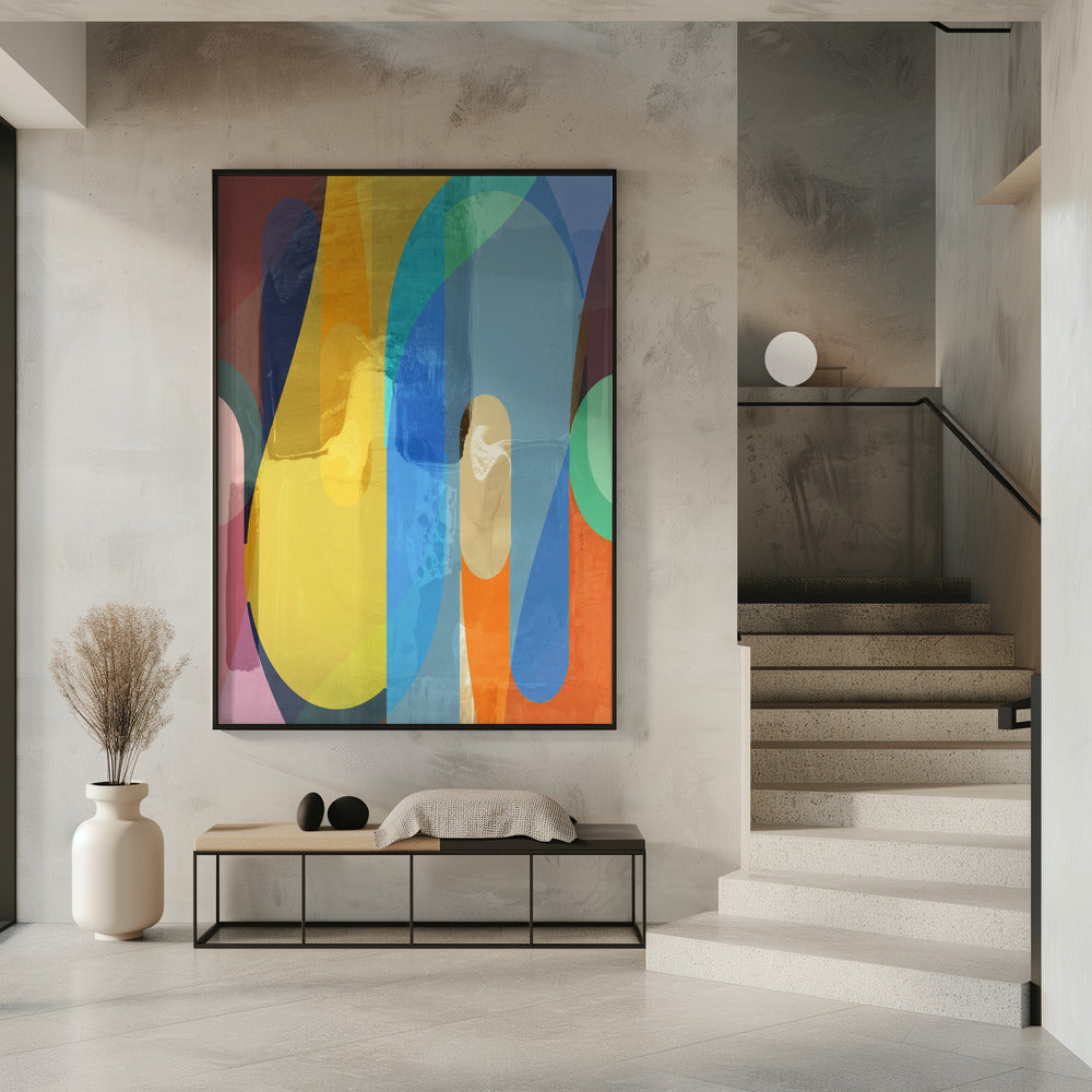 Retro Pattern Play | Poster