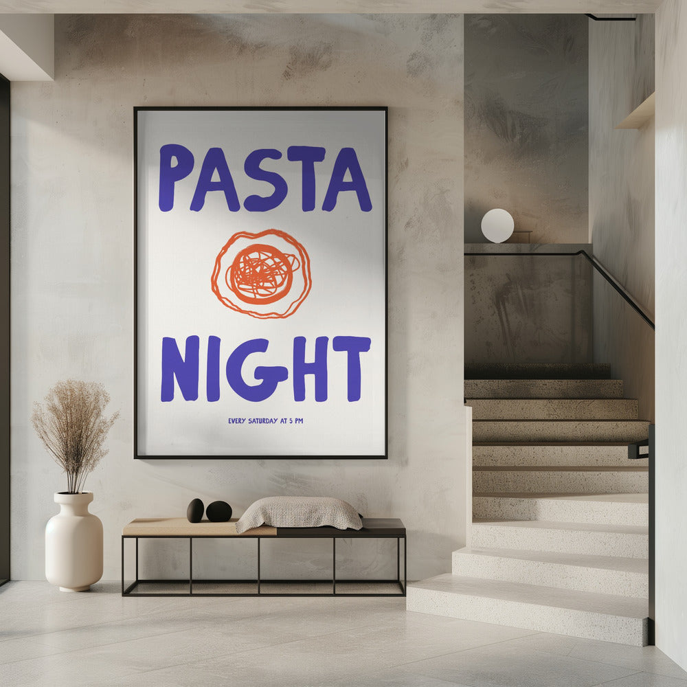 Pastaliefhebbers, verenigt u! | Poster