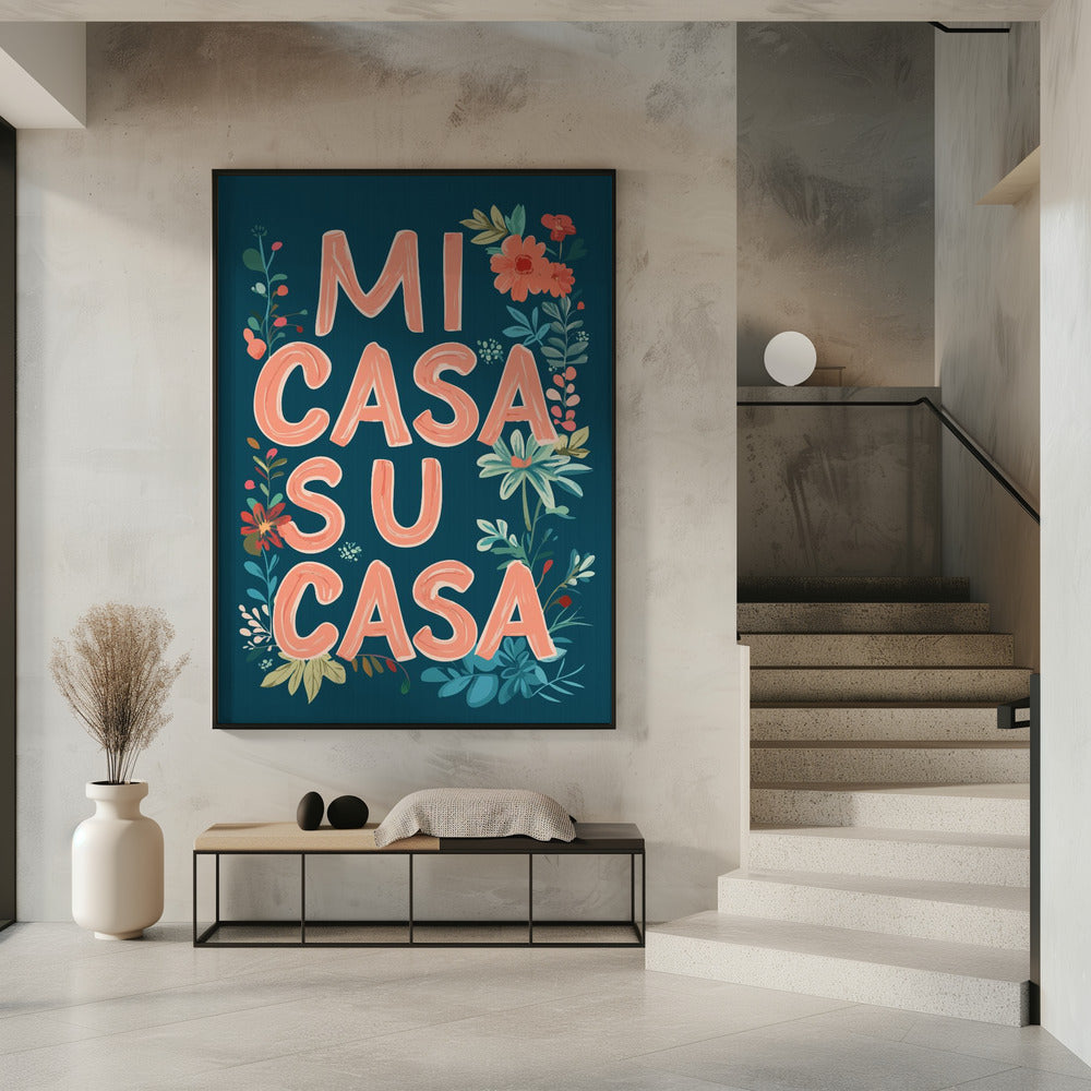 Welcome Blooms | Poster