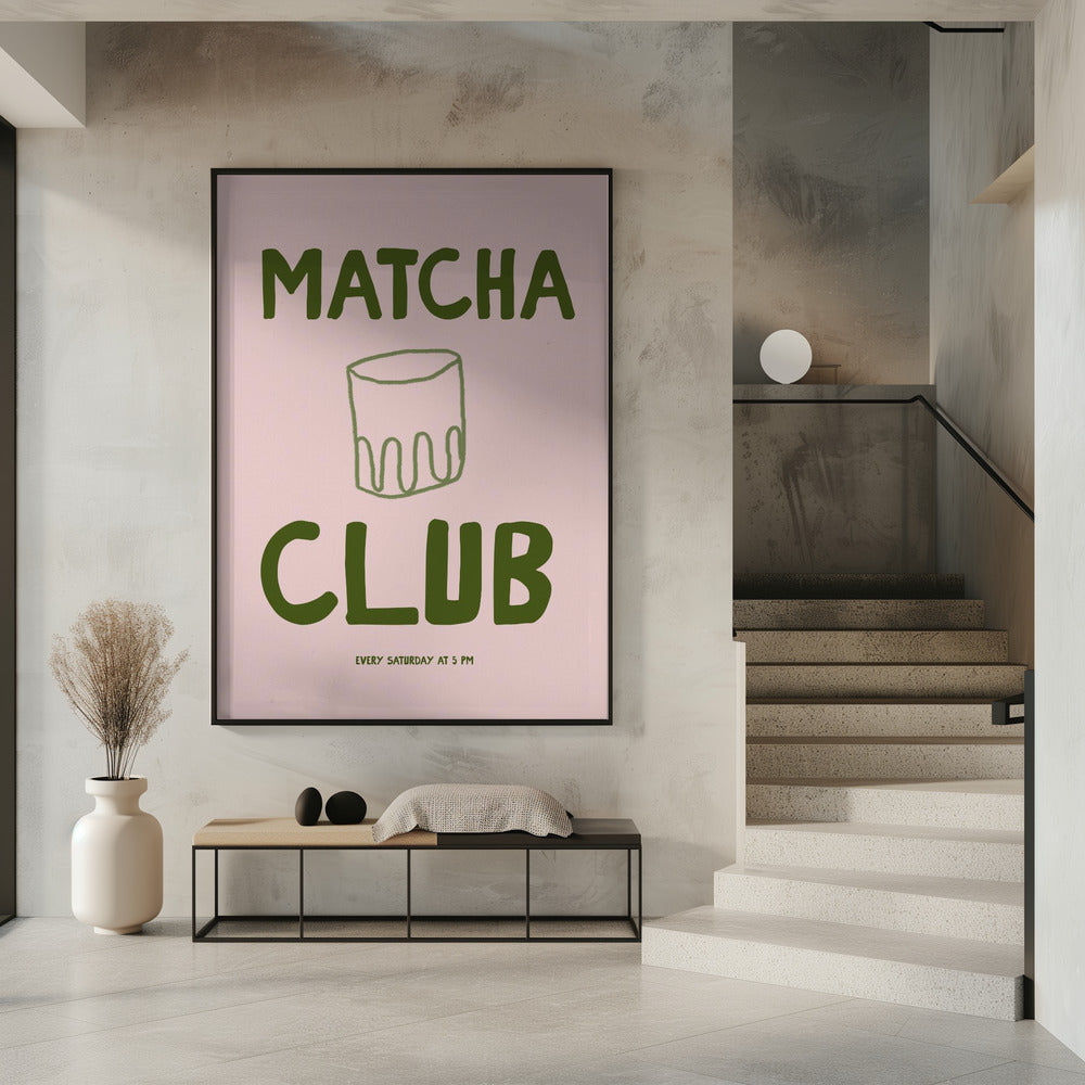 Matcha-bijeenkomst | Poster