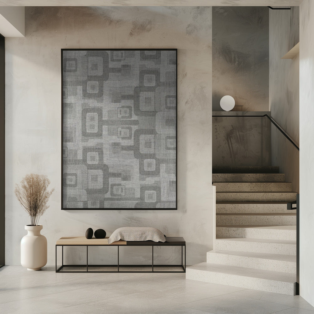 Retro Geometrische Flow | Poster