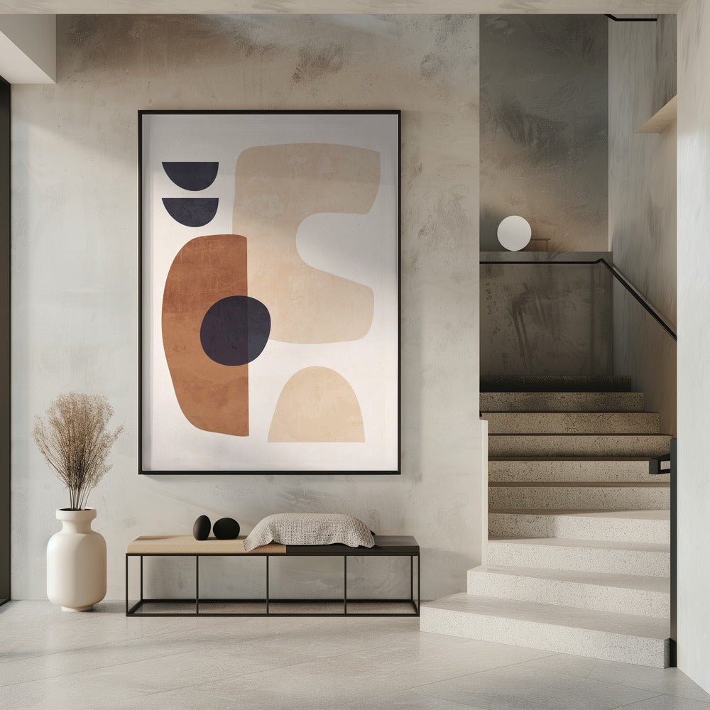 Abstracte harmonie | Poster