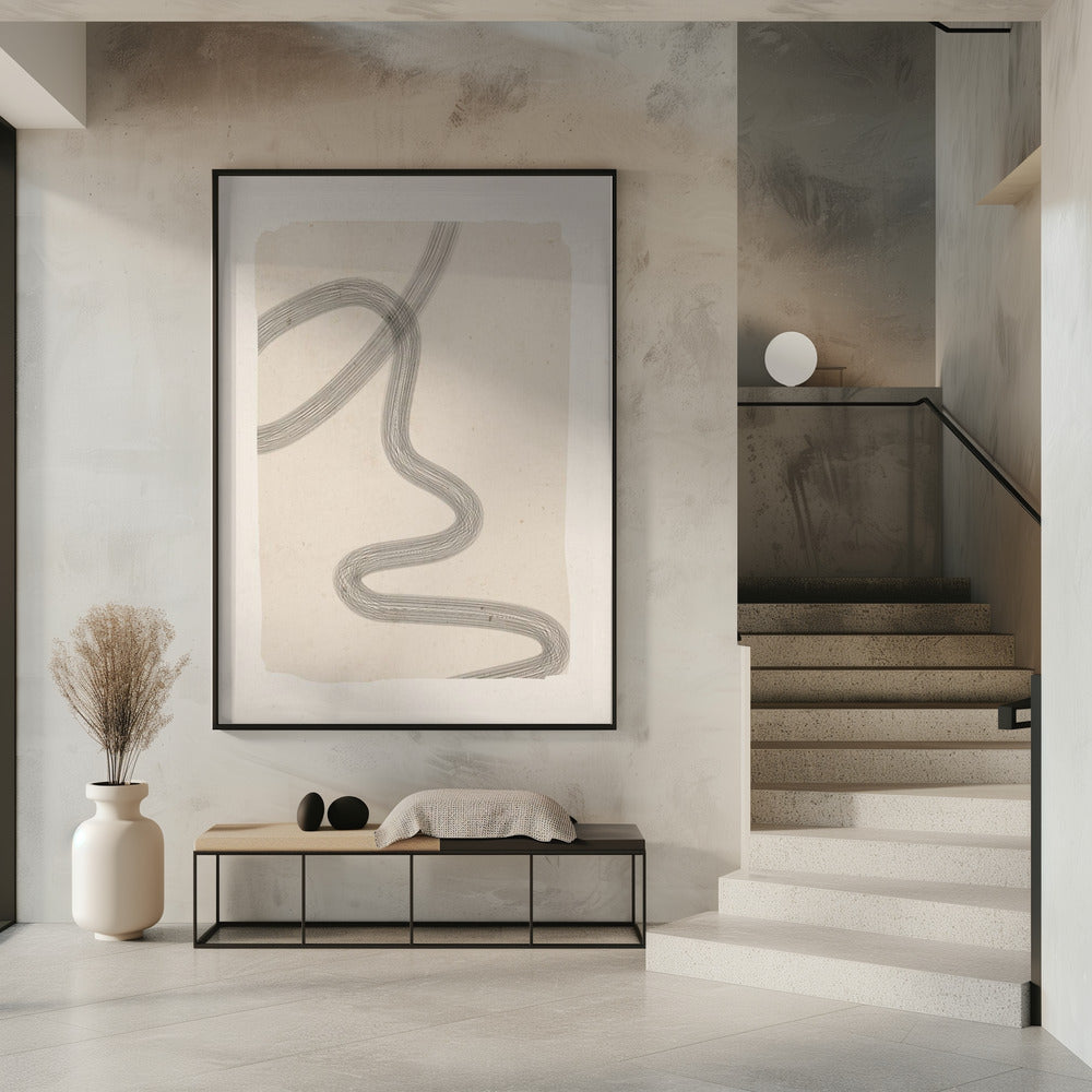 Minimale abstracte kunst | Poster