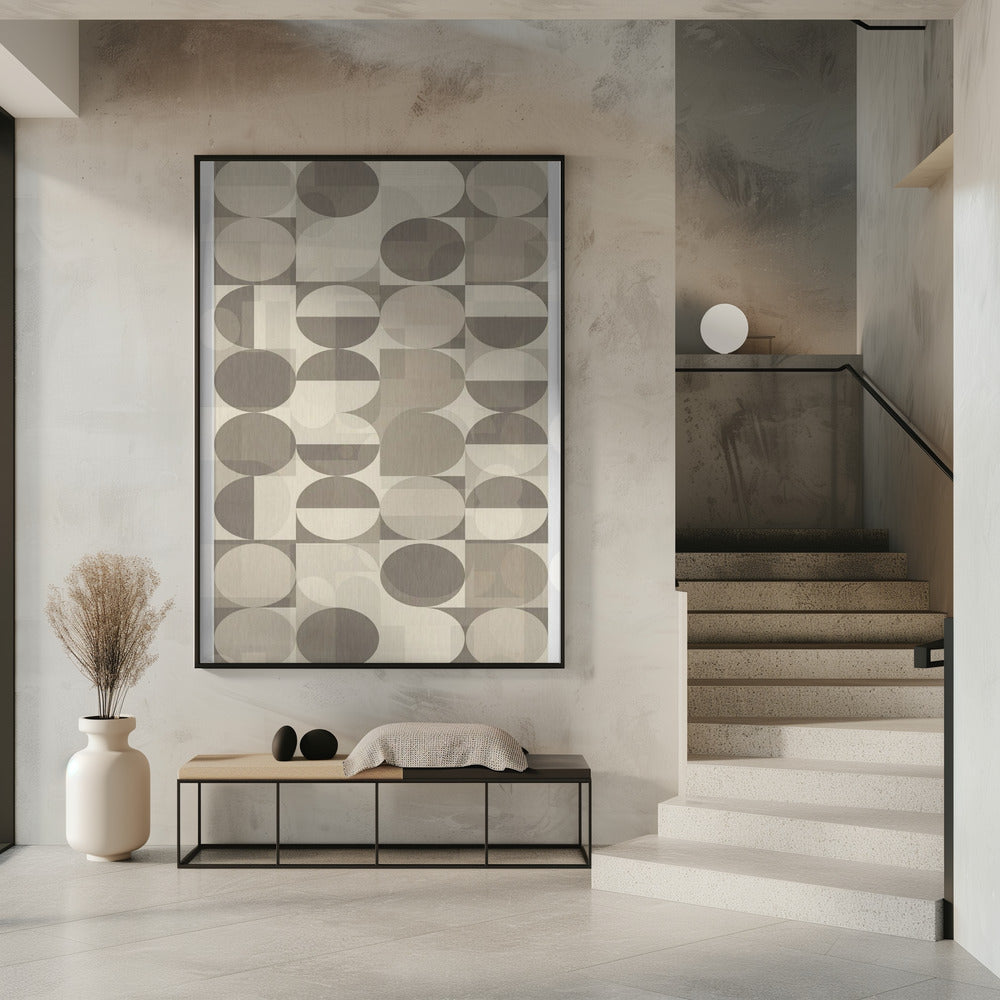 Geometrisch abstract ontwerp | Poster