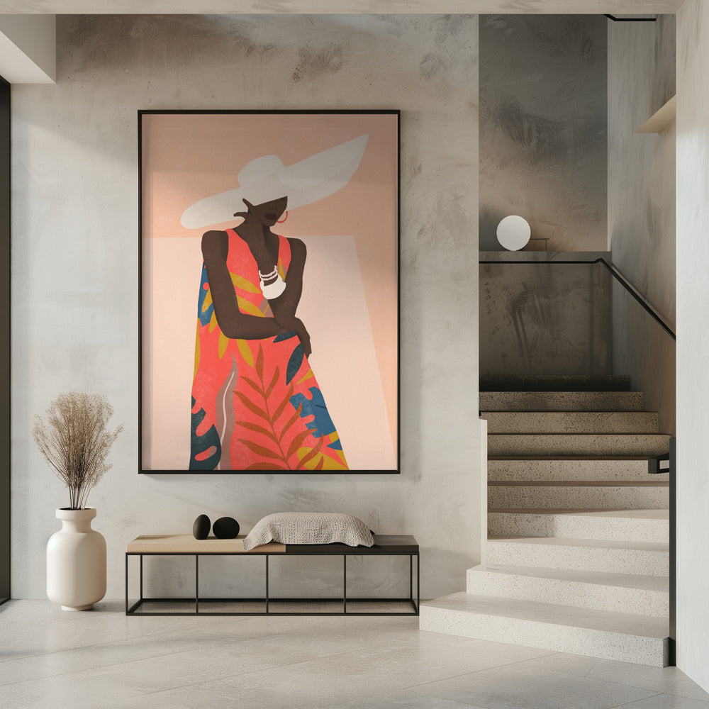 Tropisch meisje | Poster