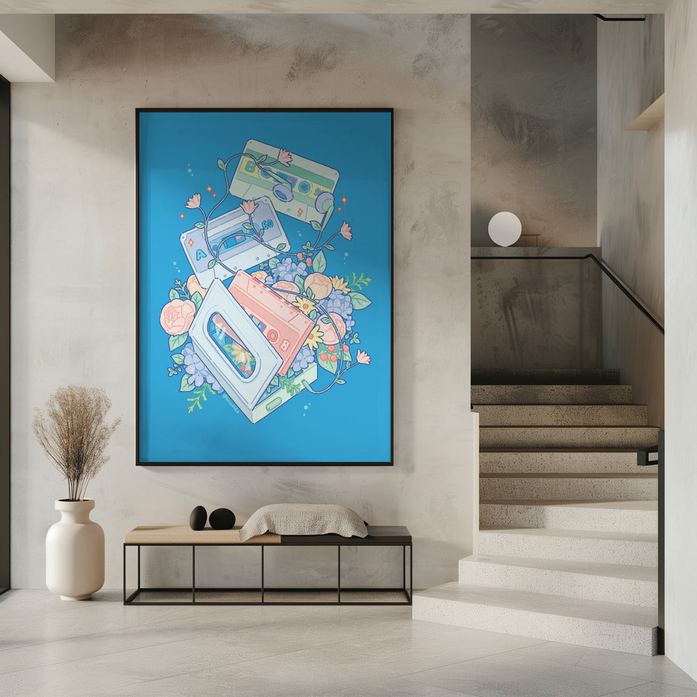 Cassettebandjes | Poster