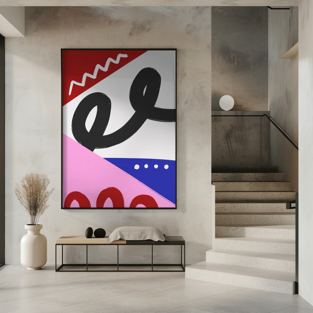 Colorful Curves | Poster
