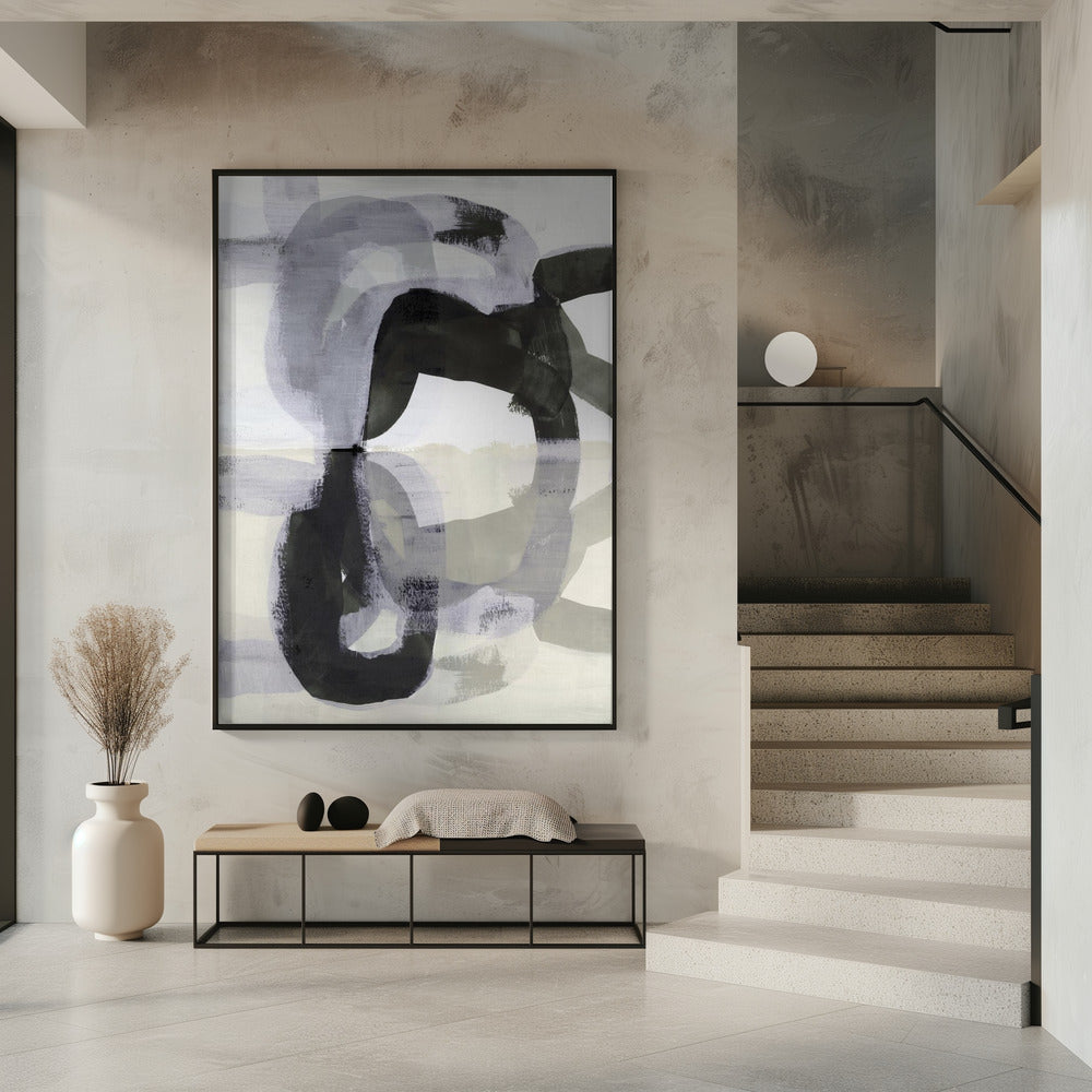 Zwart-wit gebaren | Poster
