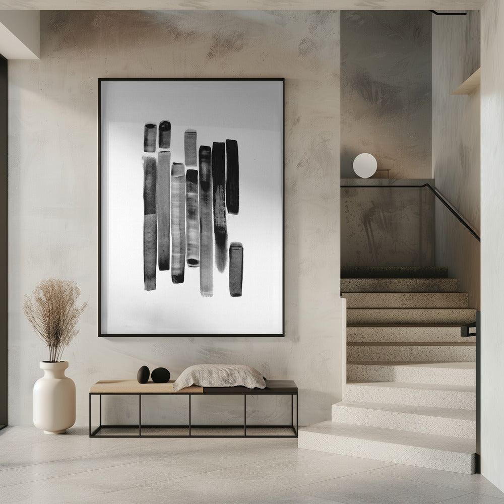 02 Verschillende Strokes 01 18x24 | Poster