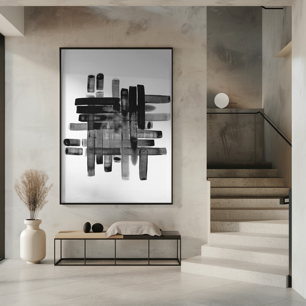 03 Verschillende Strokes 02 18x24 | Poster
