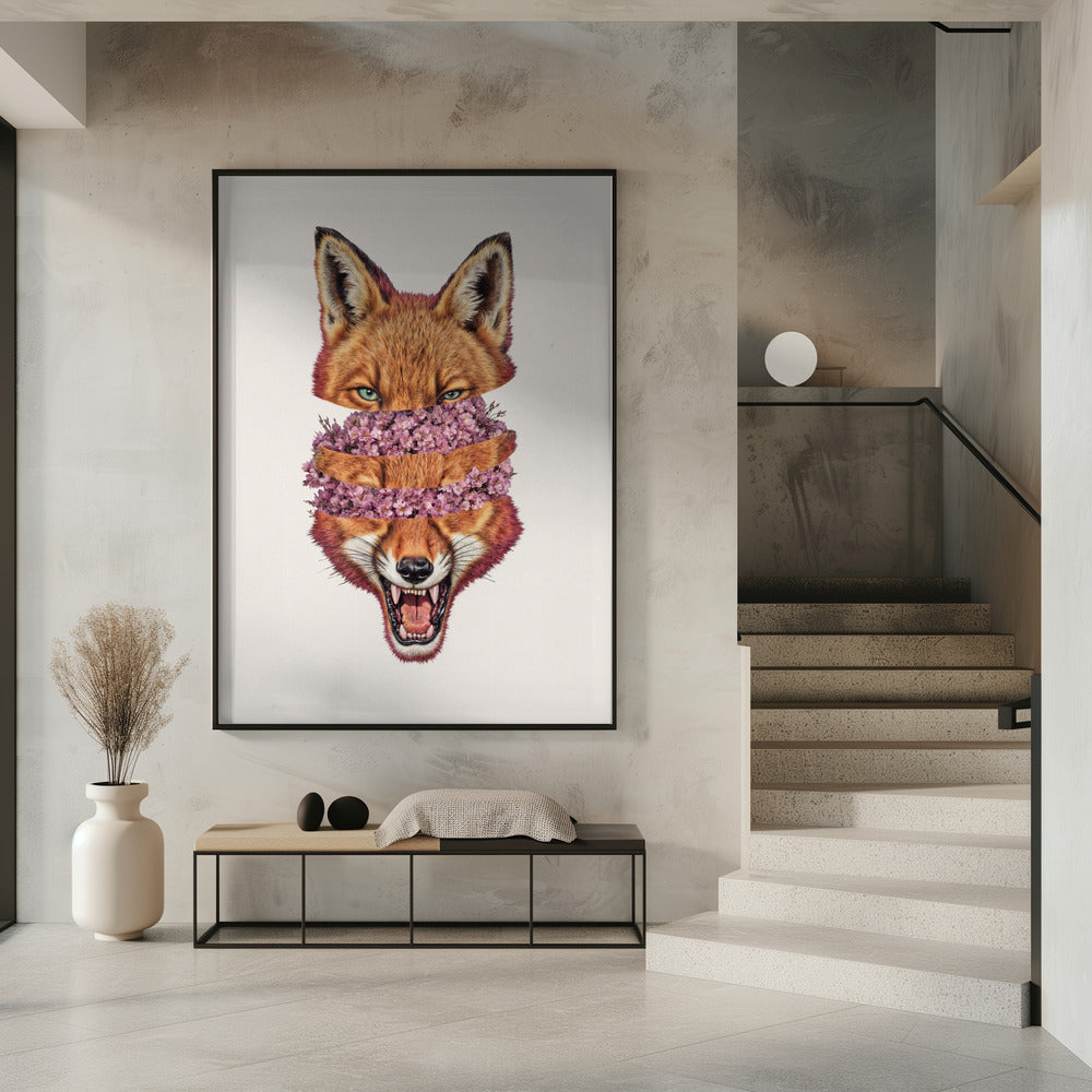 Bloemen binnenin kopie | poster