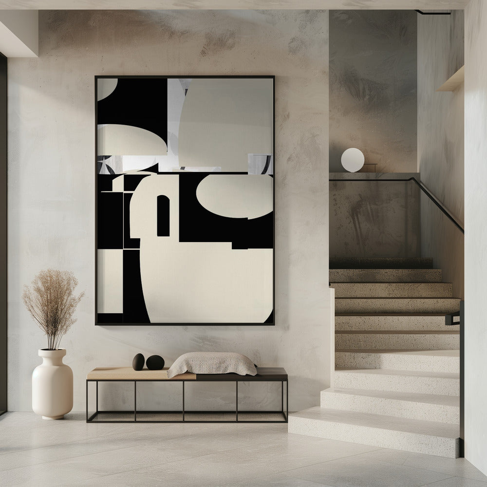 Geassembleerde abstractie | Poster