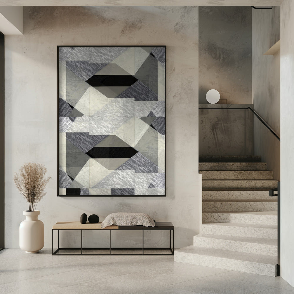 Geometrische schaduwen | Poster