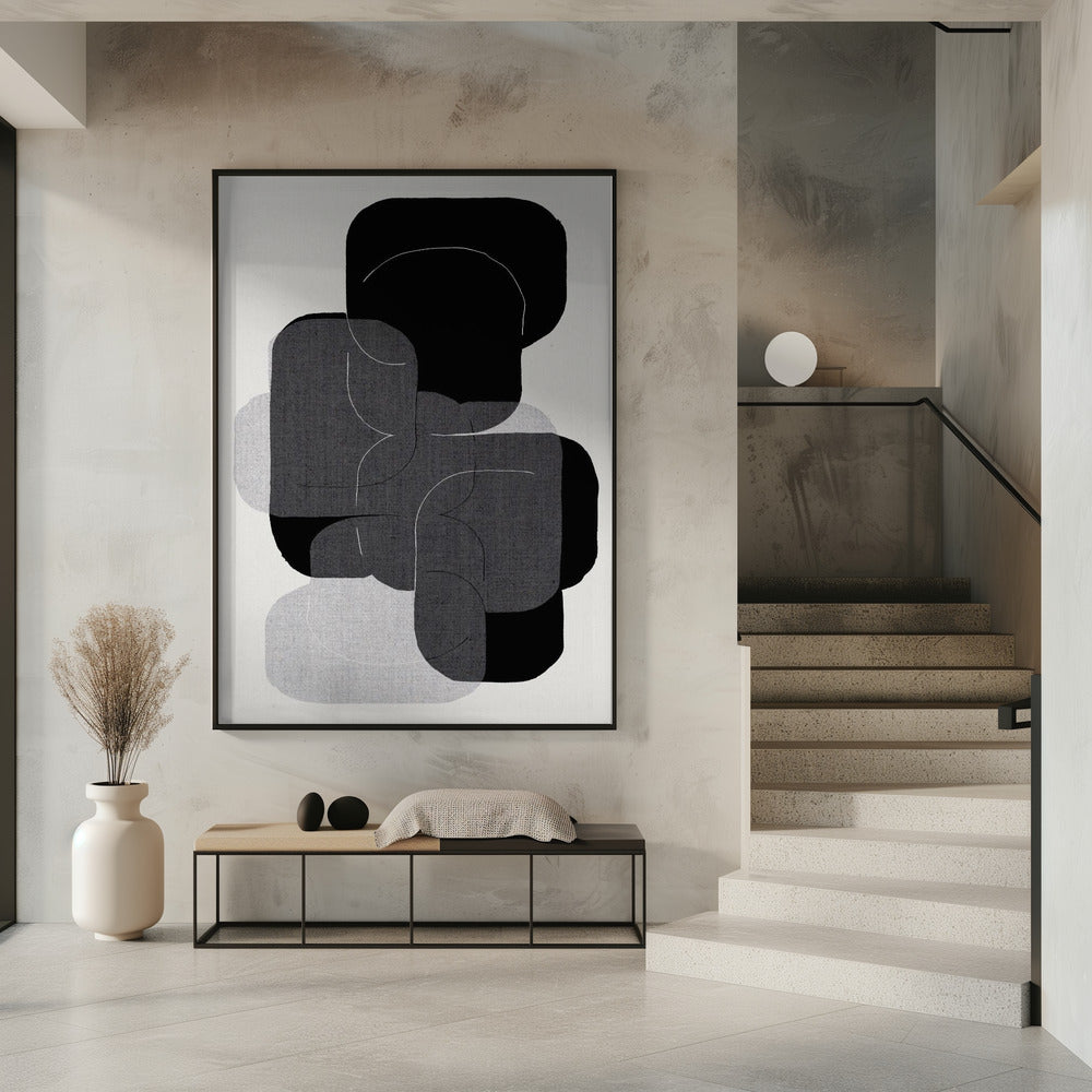 Monochrome lagen | Poster